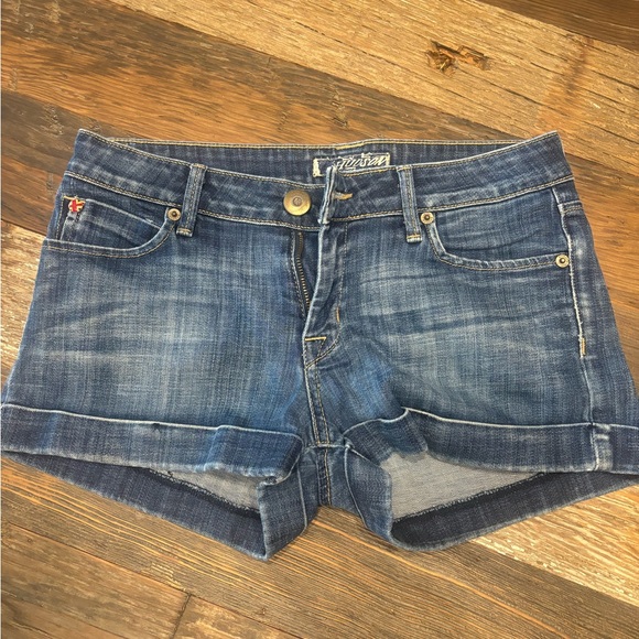 Hudson brand low rise denim shorts - Picture 1 of 4